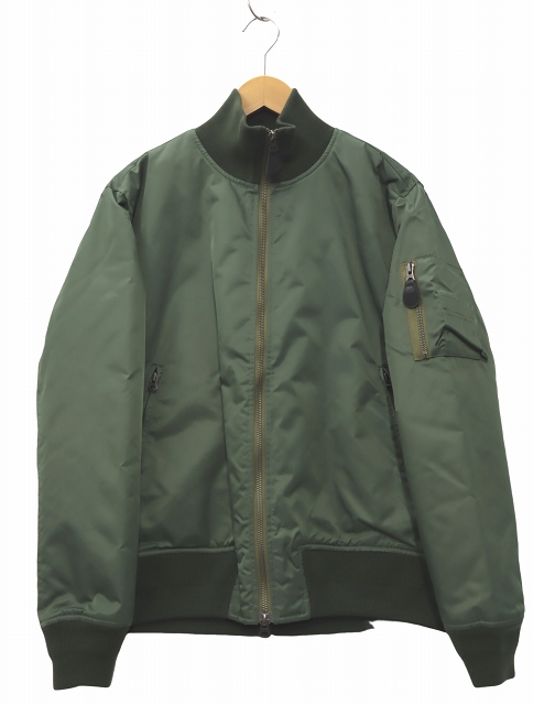 マージン ナイロン シンサレート スタンドリブ MA-1 ジャケット 46 Magine（マージン）の「NYLON THINSULATE STAND RIB MA-1 JKT