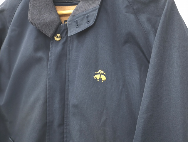 ブルックスブラザーズハリントンジャケット　メンズ42(M)ネイビー　ライナー付き ブルックスブラザーズハリントンジャケット メンズ42(M)ネイビー