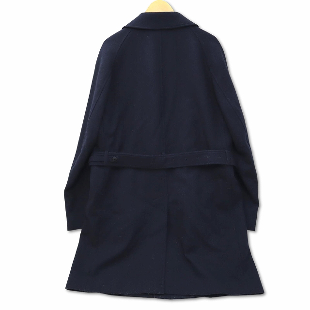 ユニクロ UNIQLO ×JW ANDERSON ツイード コート L ネイビー