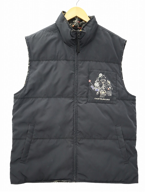 465カステルバジャックメンズダウンベスト カステルバジャック ダウンベストの通販
