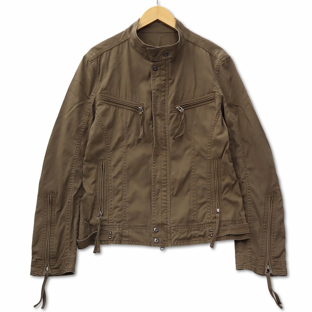ニコルクラブフォーメン NICOLE CLUB FOR MEN コットン フルジップ 