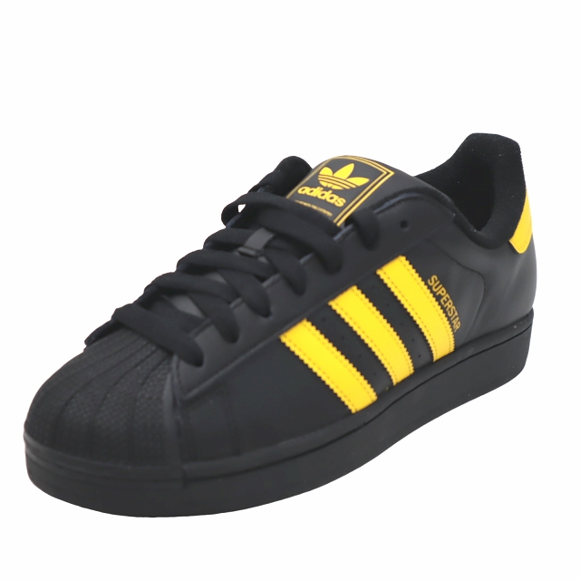 アディダス adidas 27cm SUPERSTAR II CORE BLACK / CREW YELLOW