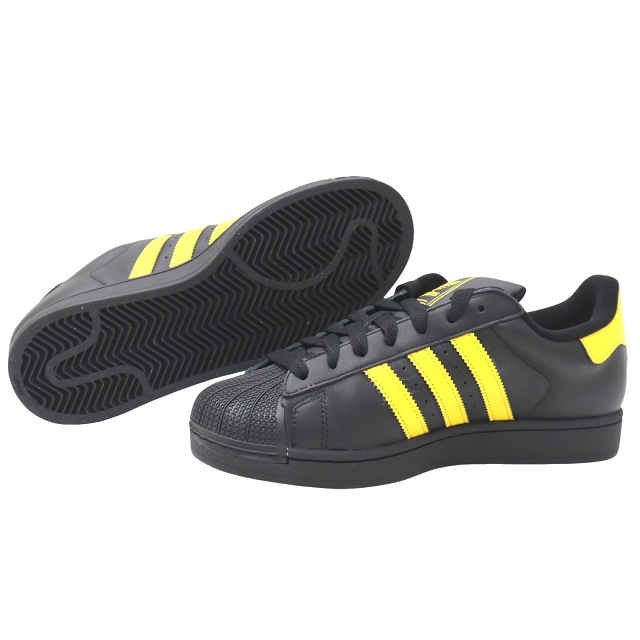 アディダス adidas 27cm SUPERSTAR II CORE BLACK / CREW YELLOW 