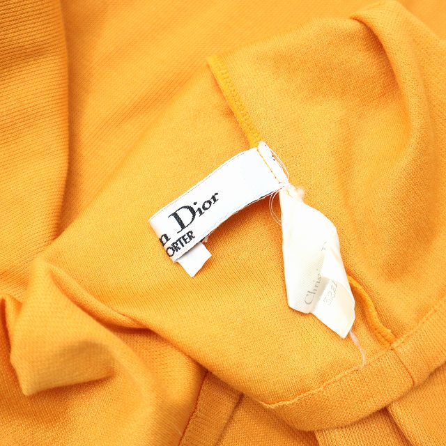 クリスチャンディオール Christian Dior ロゴ刺繍 半袖 ラウンド