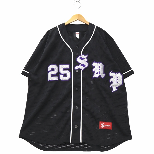 シュプリーム SUPREME 2025SS OId EngIish BaseballJersey