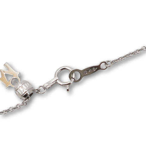 未使用品 ミキモト MIKIMOTO K18 0.09ct ホワイトゴールド