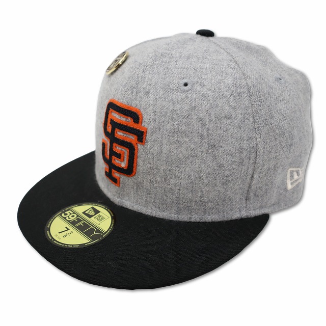 New Era SFジャイアンツキャップ 7 5/8 New Era59FIFTYサンフランシスコ・ジャイアンツ キャップ 7 5/8