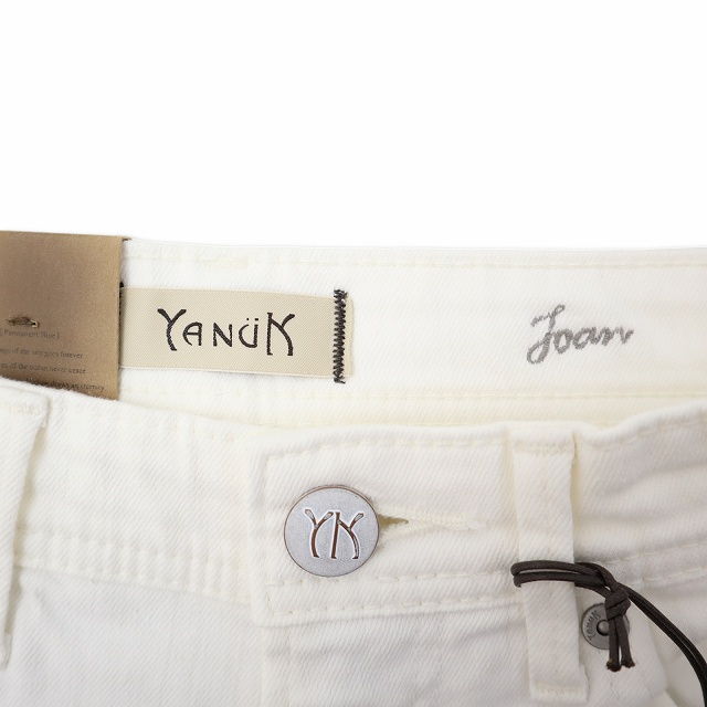 未使用品 ヤヌーク YANUK JOAN Loose straight ルーズ ストレート 