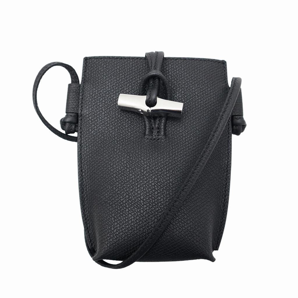 ロンシャン LONGCHAMP LE ROSEAU ル ロゾ フォンケース レザー ミニ 
