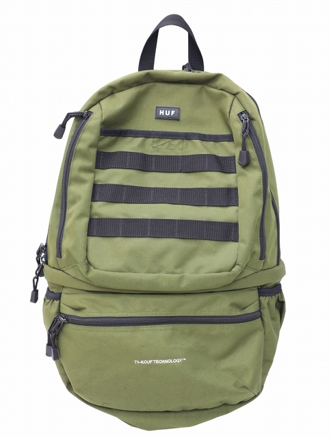 ハフ HUF FILLMORE BACKPACK フィルモア バックパック リュックサック 
