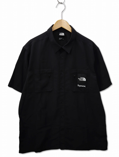 今*ん様 Supreme GDEH XL ブラック 半袖シャツ GOODENOU Supreme×THE NORTH FACE シュプリーム×ノースフェイス NR02211I
