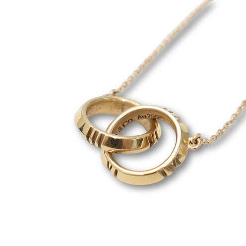 ティファニー TIFFANY & CO. K18 750 アトラス X クローズド インター 