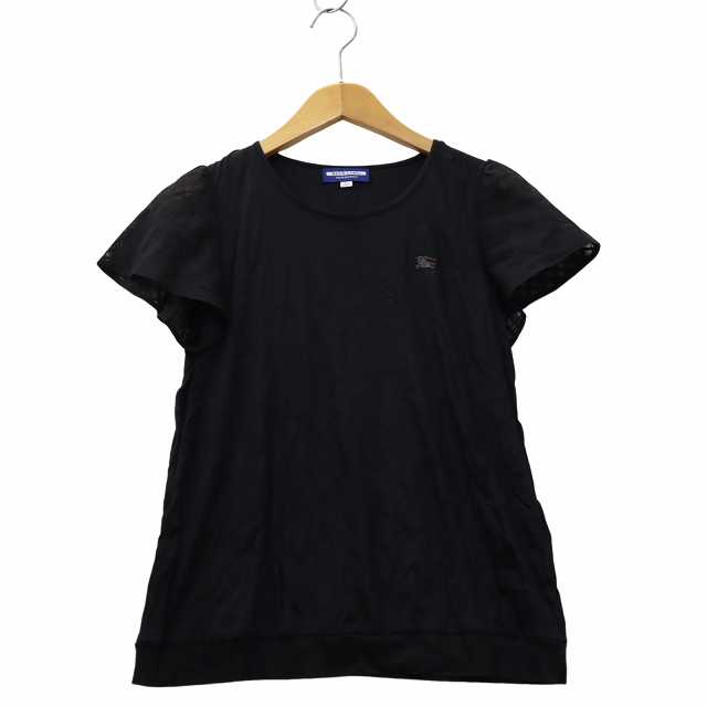 バーバリーブルーレーベル 38 パフスリーブ 半袖 Tシャツ カットソー