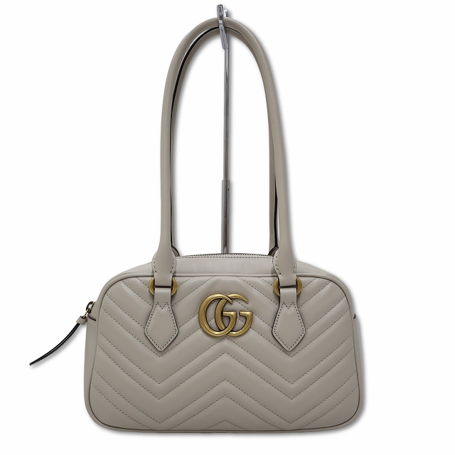 グッチ GUCCI 795199 レザー GGマーモント スモール トップハンドル 