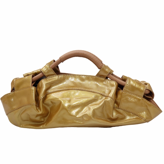 LOEWE ナッパアイレ アナグラム ショルダー ハンドバッグ ゴールドベージュ LOEWE ロエベ ナッパアイレ ハンドバッグ ゴールド – 谷口質店