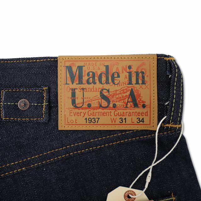 未使用品 シュガーケーン SUGAR CANE SC41937US USA製 13oz BLUE 未使用品 シュガーケーン SUGAR CANE SC41937US USA製 13oz BLUE