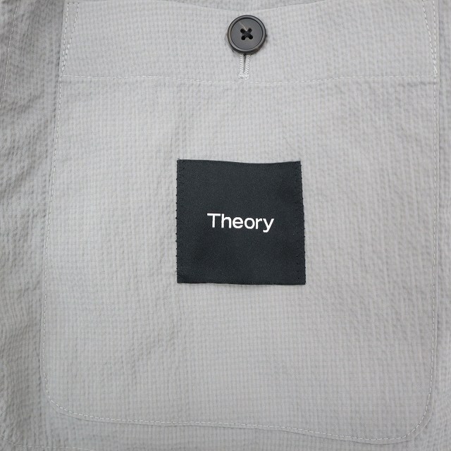 セオリー 2025SS シアサッカー 2B テーラードジャケット 40(L) セオリー Theory 2025SS Kelso Clinton Blazer A シアサッカー