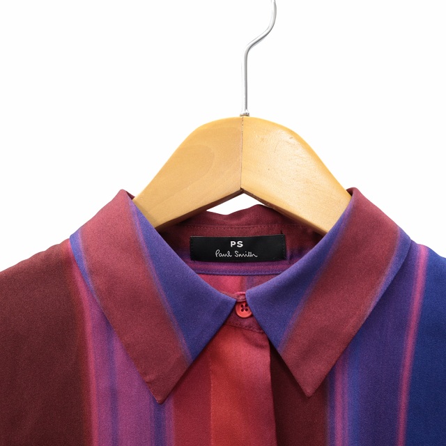 PS Paul Smith ウエストベルト プルオーバー ロングワンピース 38 ピーエスポールスミス PS Paul Smith ウエストベルト 長袖 プル
