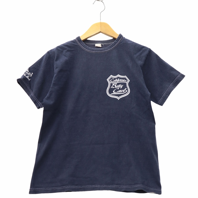 ザ フラットヘッド THE FLAT HEAD プリント 半袖 クルーネック