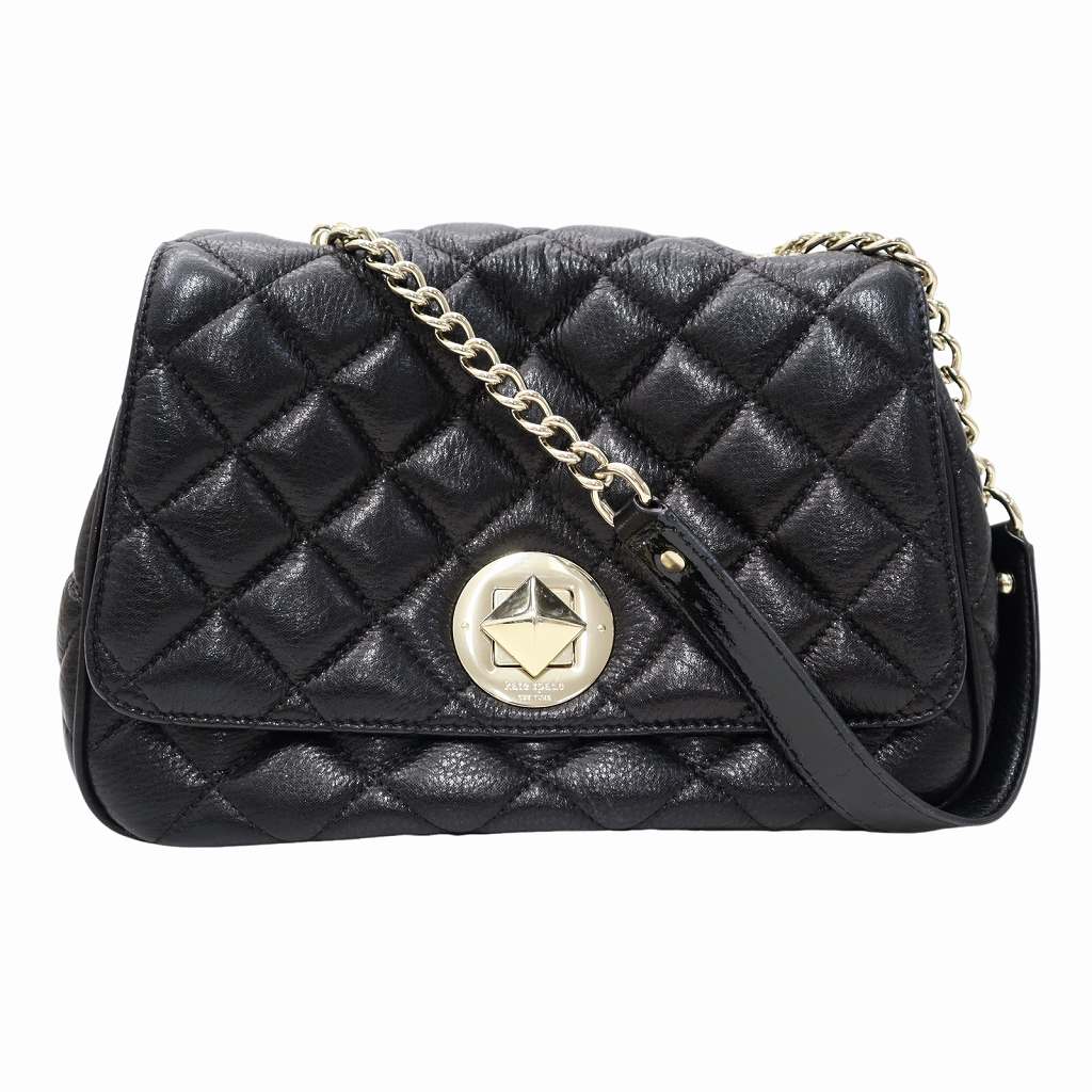 ケイトスペード チェーン ショルダーバッグ ハンドバッグ キルティング