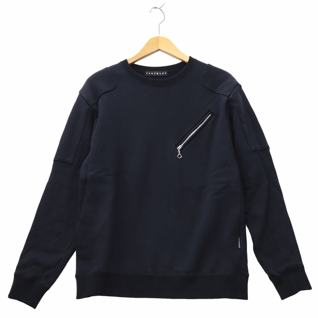 ロアー roar CORDURA CREWNECK コーデュラ クルーネック ジップ