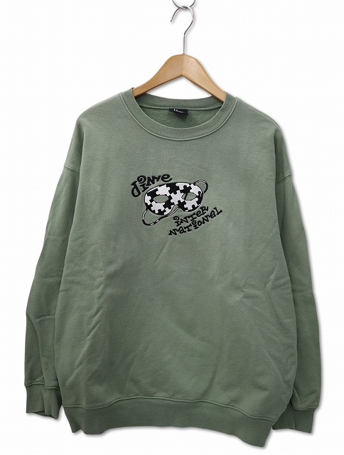 Dime スウェット トレーナー タンポポ 刺繍 Dime(ダイム) スウェット