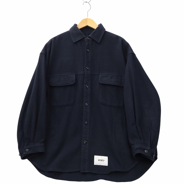 ダブルタップス WTAPS WCPO 01 / LS / COTTON. FLANNEL ダブル