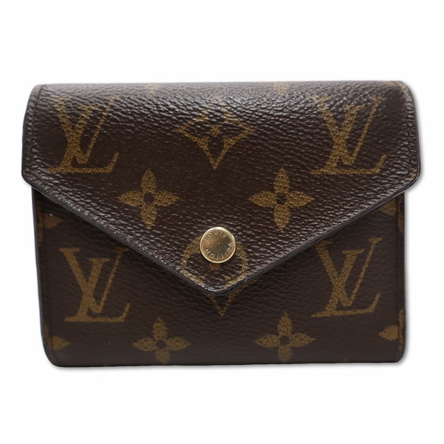 ルイヴィトン LOUIS VUITTON M62472 モノグラム ポルトフォイユ・ヴィクトリーヌ 三つ折り ウォレット 財布 メンズ レディース