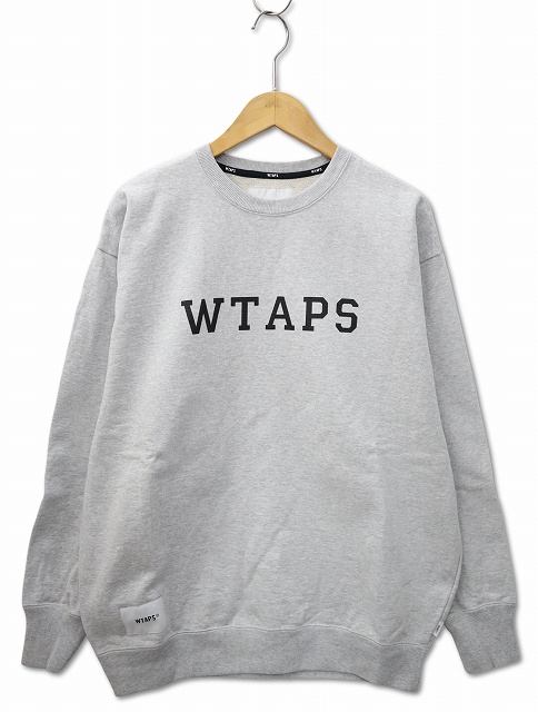 ダブルタップス WTAPS 2025SS ACADEMY / SWEATER / COTTON クルー 
