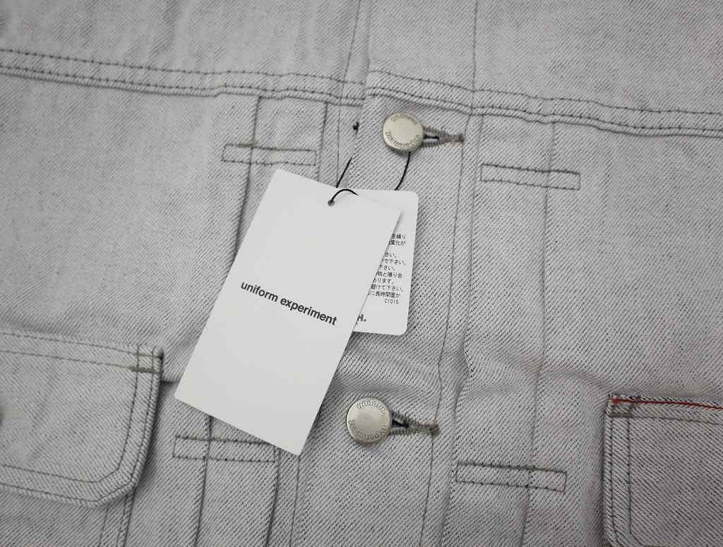 未使用 ユニフォームエクスペリメント 25SS デニム ジャケット 2