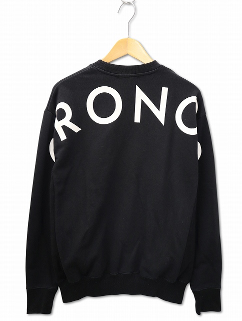CRONOS クロノス クルーネック バックロゴ プリント スウェット 