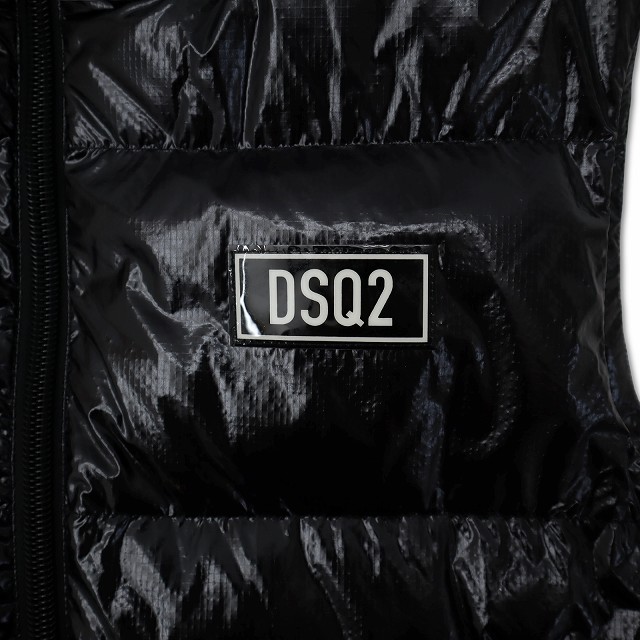 ディースクエアード DSQUARED2 PUFFER VEST ナイロン ジップ