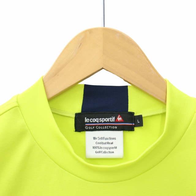 le coq sportif - coco 未使用品 ルコックスポルティフ le coq sportif メンズ セーター LL 黄緑 ライム 長袖 ニット le coq sportif - coco 未使用品 ルコックスポルティフ le coq