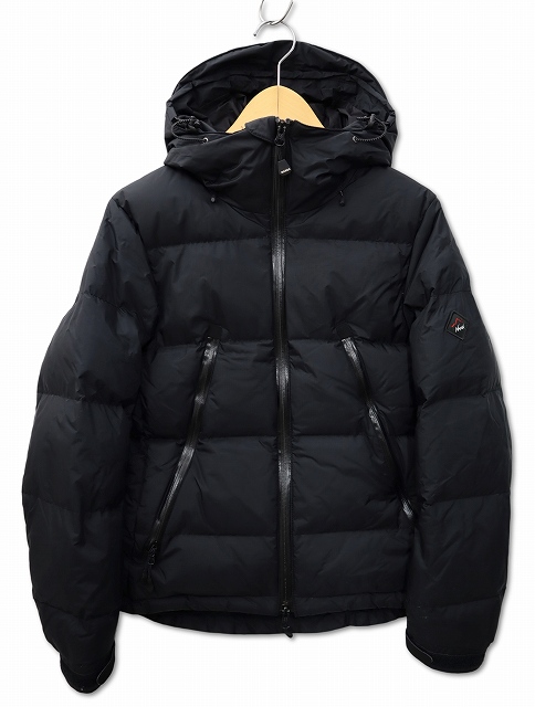 ジーコ 　NANGA ナイロンジャケット ブラック XL 美品 NANGA ×ROOT CO.ナンガシェルジャケット ブラック XLサイズ