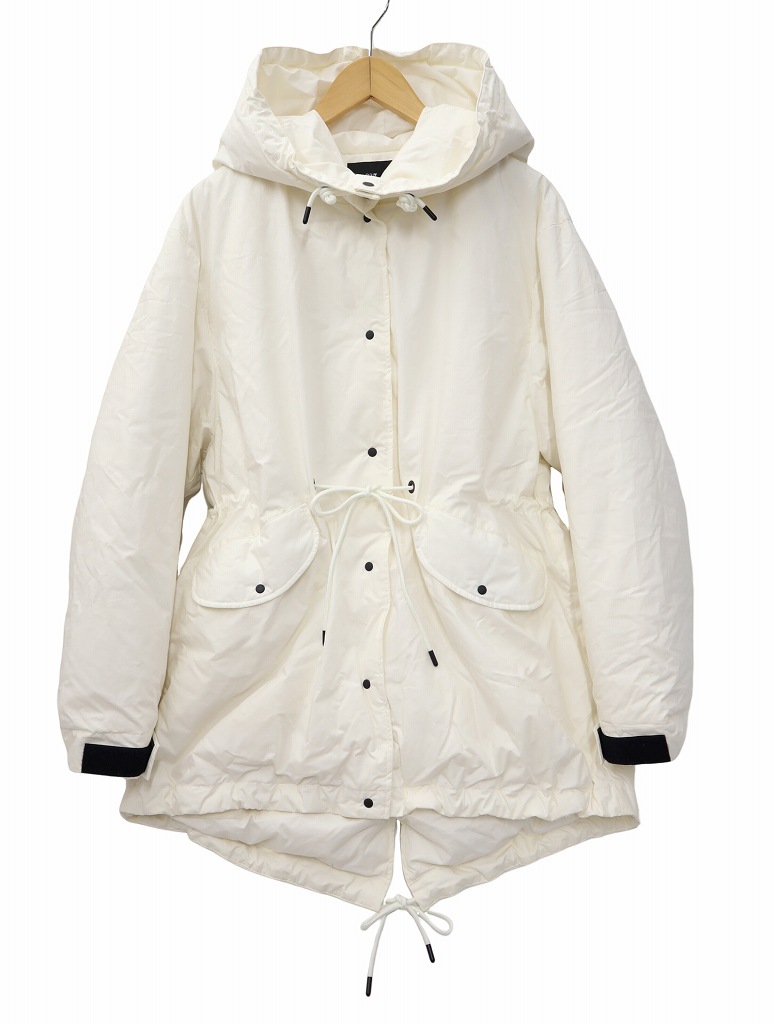 23区 オンワード樫山 ADS スノーパーカー ダウンジャケット 38 WHITE 