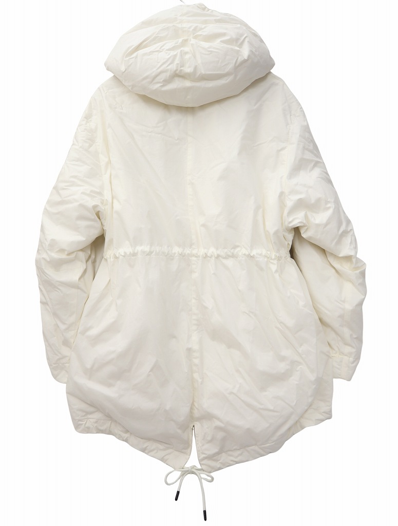 23区 オンワード樫山 ADS スノーパーカー ダウンジャケット 38 WHITE 