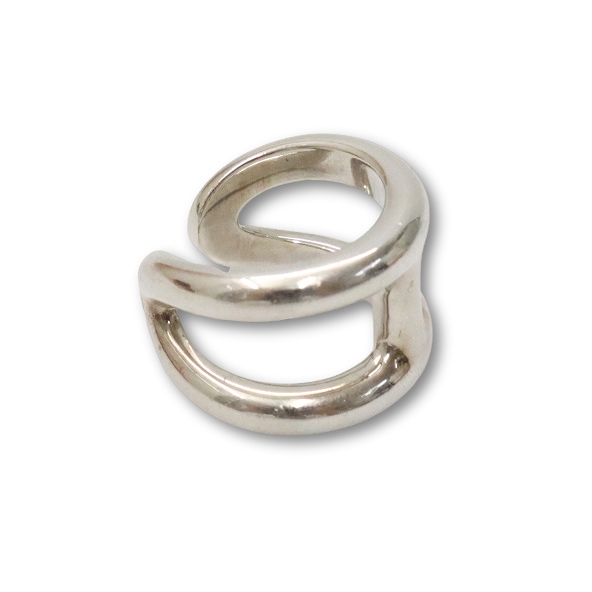 HERMES エルメス オスモズPM 55 シルバー925 HERMES エルメス リング オスモズ Bague Osmos PM H102539B