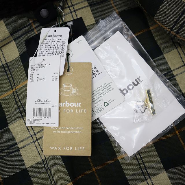 未使用品 バブアー Barbour 2023AW BEDALE WAX JACKET ビデイル 