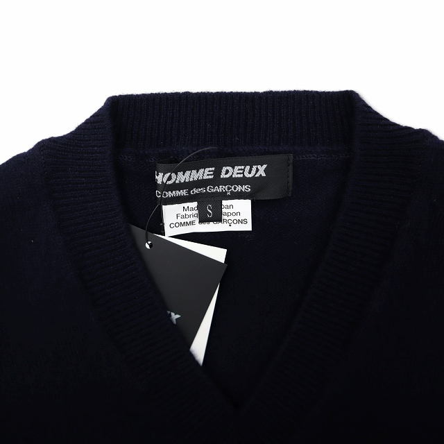 コムデギャルソンオムドゥ COMME des GARCONS HOMME DEUX Vネック 長袖 