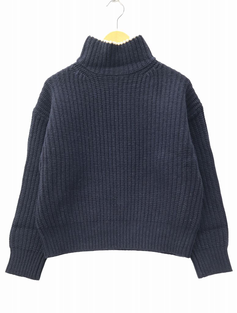 セブンテンバイミホカワヒト パール付きニット seventen by miho