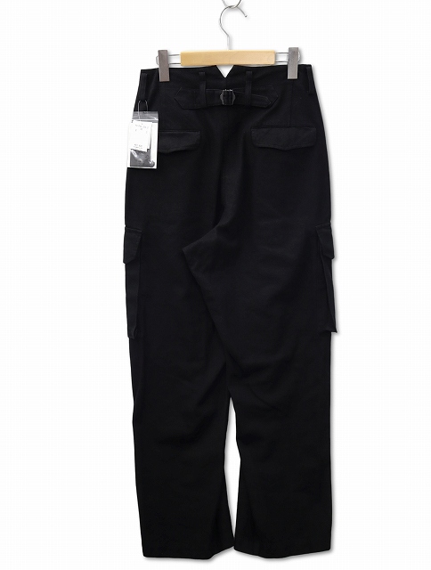 未使用品 ワイズ Y's 2024AW C/LI GABARNINE CARGO PANTS