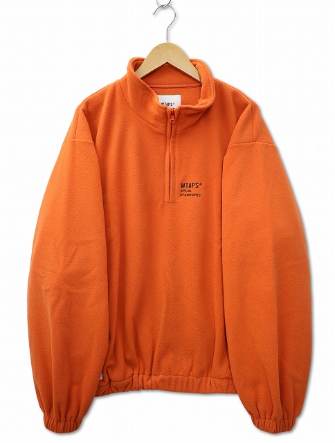 ダブルタップス WTAPS KAYAN / SWEATER / POLY. FORTLESS ロゴ刺繍 
