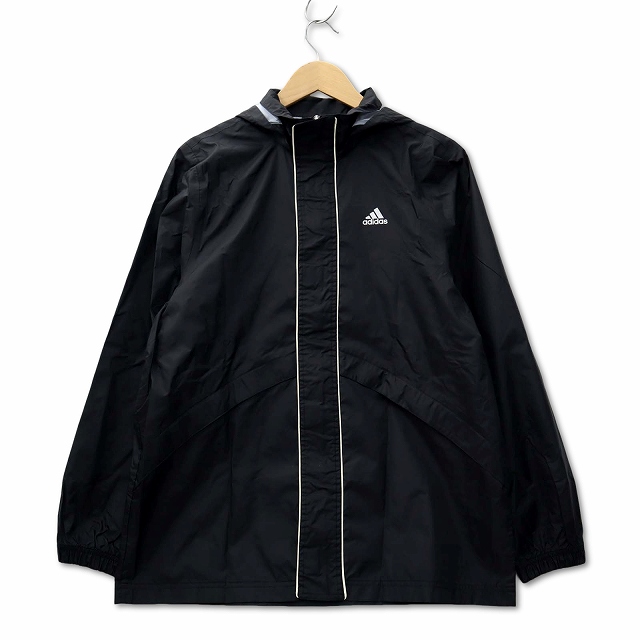 アディダス adidas ジップアップ 防風 レイン ナイロン