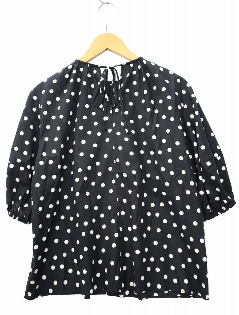 TOMORROWLAND Ballseyフラワープリント フレアスリーブブラウス