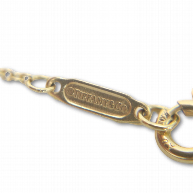 ティファニー K18 750 エンチャント ハート ネックレス