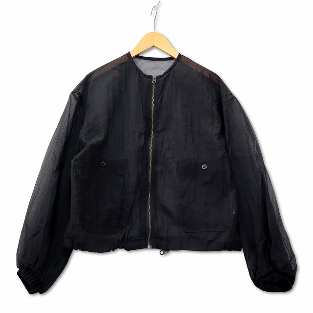 ジョンブル JOHNBULL ナイロンシアーノーカラーブルゾン JL241L14 