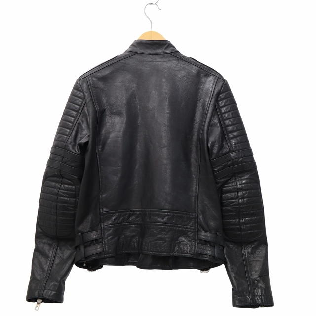ディーゼルブラックゴールド DIESEL BLACK GOLD 牛革 ジップアップ