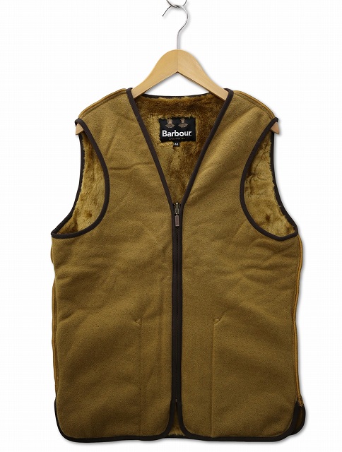 Barbour ブラウン フリース ベスト 【公式通販】 「Barbour」 ベスト