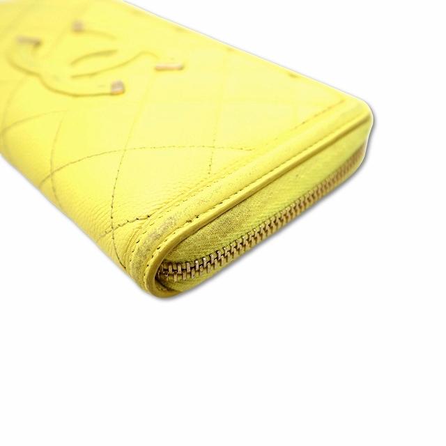 シャネル CHANEL マトラッセ CCフィリグリー ロングウォレット  