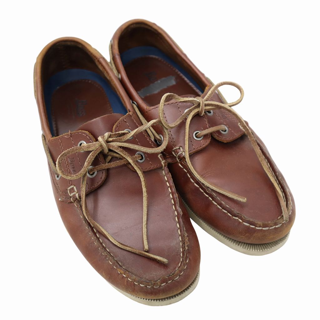 [2ndevice専用] G.H. Bass & Co. ブラウンデッキシューズ g.h.bass & Co デッキシューズ 2ndevice専用] G.H. Bass & Co